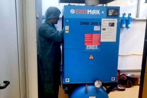 Ремонт винтовых компрессоров Ekomak DMD 200 CRD