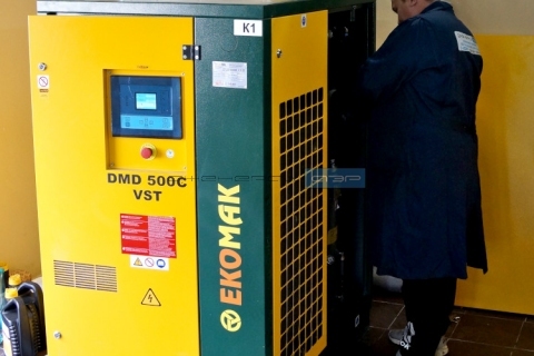 Ремонт винтовых компрессоров Ekomak DMD 500 C VST